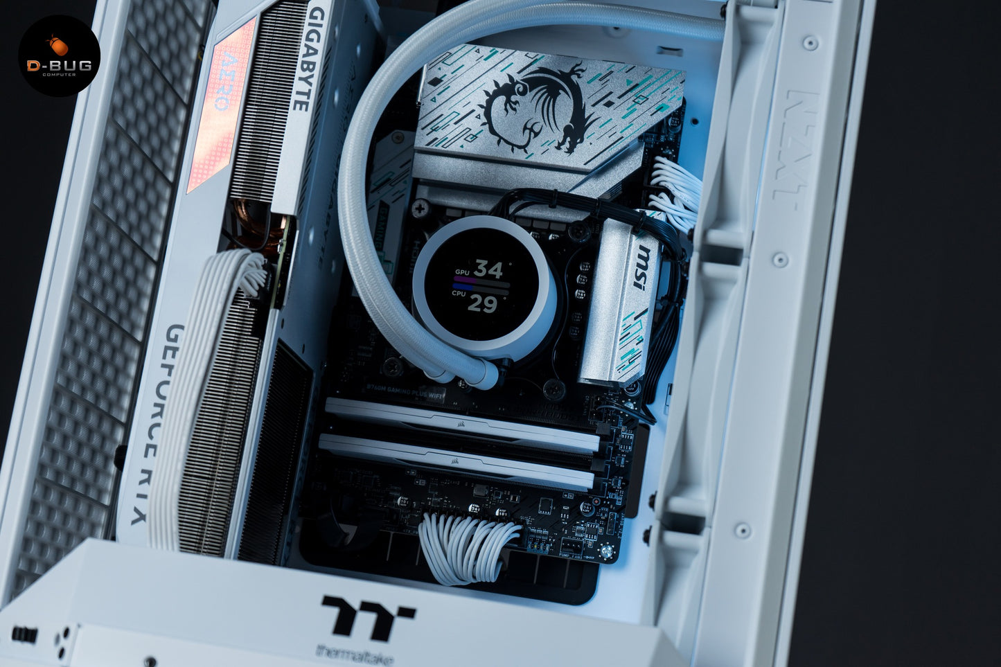Mozilla LV97 (คอมประกอบ) INTEL i7-14700F / RTX4070 Super AERO OC 12GB | DBUG670519 D-BUG COMPUTER