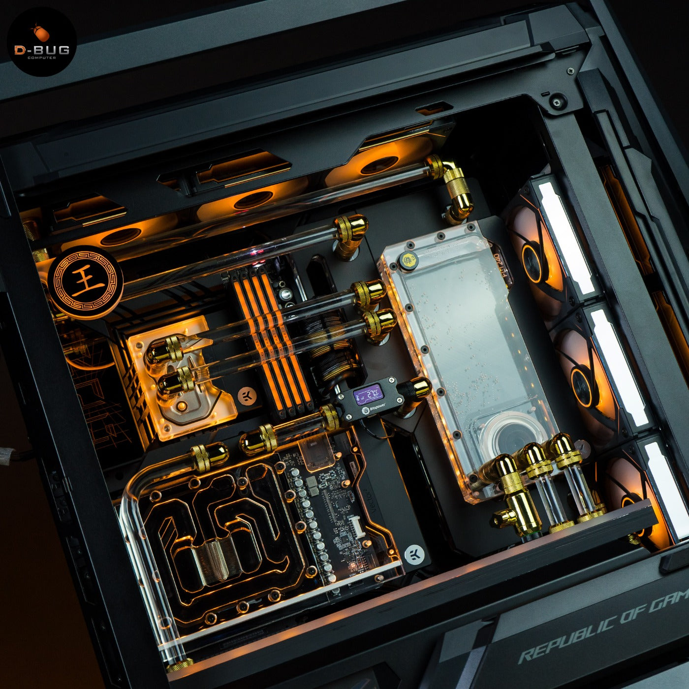 VIBRA LV14 (คอมระบบน้ำเปิด) INTEL I9-14900KS / RTX4090 OC 24GB | DBUG6705171 D-BUG COMPUTER