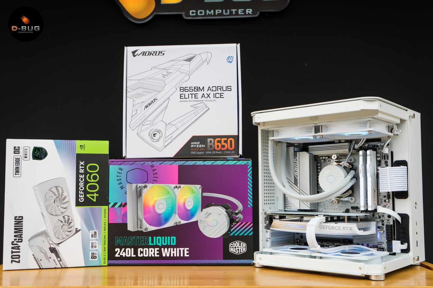Mozilla LV105 (คอมประกอบ) INTEL i7-14700F / RTX 4070 SUPER TWIN X2 12GB | DBUG670801 D-BUG COMPUTER