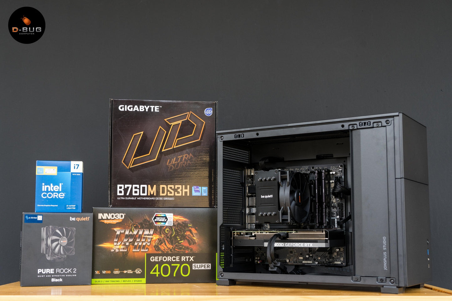 Mozilla LV103 (คอมประกอบ) INTEL i5-14400F /RTX 4080 SUPER 16G GAMING X SLIM WHITE | DBUG670730 (Copy) D-BUG COMPUTER
