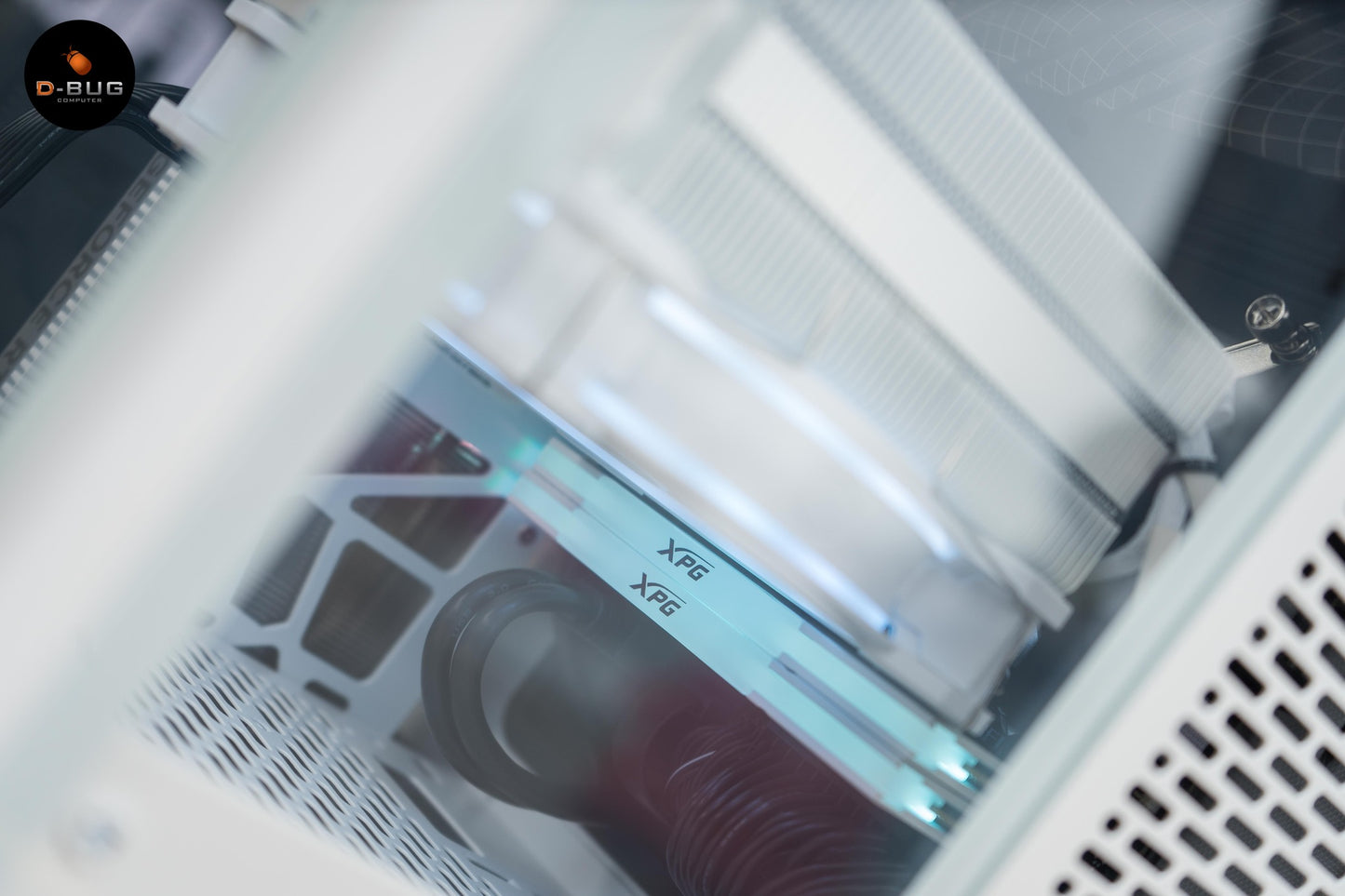 Mozilla LV106 (คอมประกอบ) INTEL CORE I7-14700F /RTX4060TI X2 8GB WHITE | DBUG670804 D-BUG COMPUTER