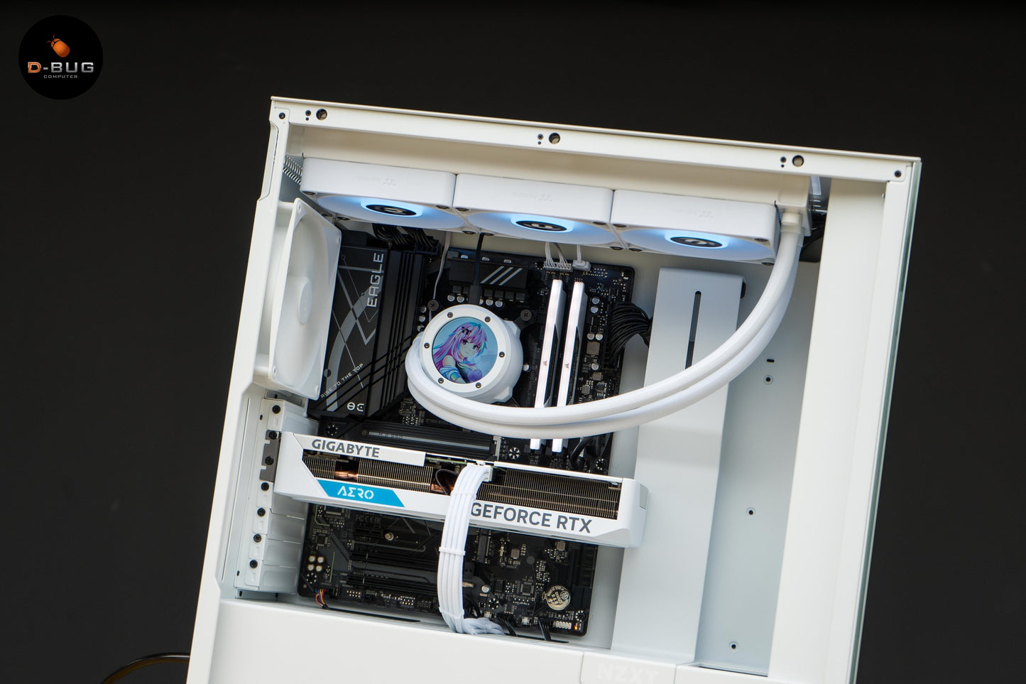 Mozilla LV107 (คอมประกอบ) INTEL CORE I7-14700F /RTX4060TI X2 8GB WHITE | DBUG670804 (Copy) D-BUG COMPUTER