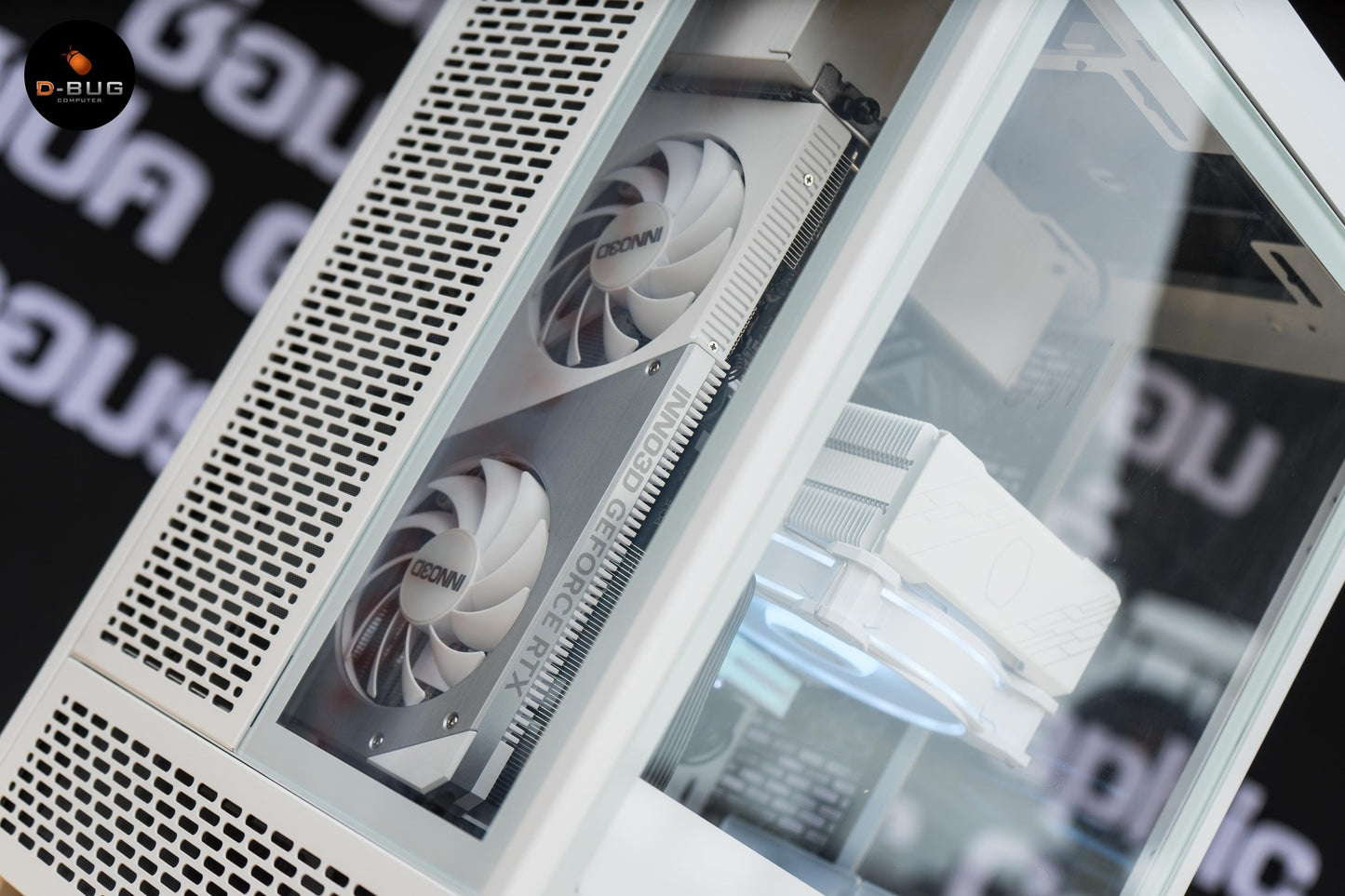 Mozilla LV106 (คอมประกอบ) INTEL CORE I7-14700F /RTX4060TI X2 8GB WHITE | DBUG670804 D-BUG COMPUTER