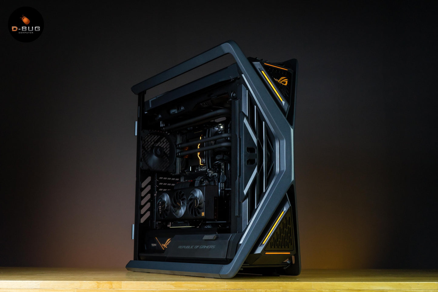 VIBRA LV10 (คอมระบบน้ำเปิด) INTEL i9 14900K/ RTX 4090 GAMING OC 24G | DBUG670206 (Copy) D-BUG COMPUTER