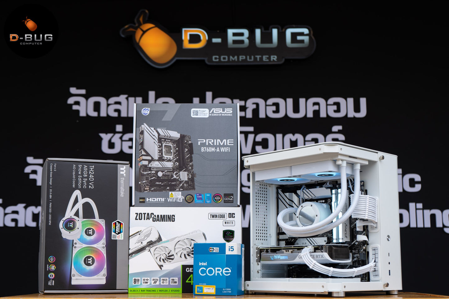 Mozilla LV109 (คอมประกอบ) INTEL i9-14900K / ROG RTX4080 SUPER GAMING OC 16GB | DBUG670814 (Copy) D-BUG COMPUTER