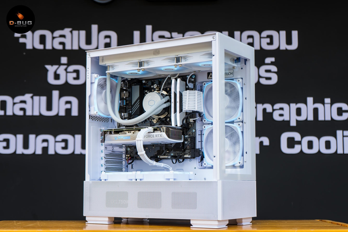 Mozilla LV116 (คอมประกอบ) CPU INTEL CORE i5-14400F / RTX 4080 SUPER 16G GAMING X SLIM WHITE | DBUG6709011 D-BUG COMPUTER