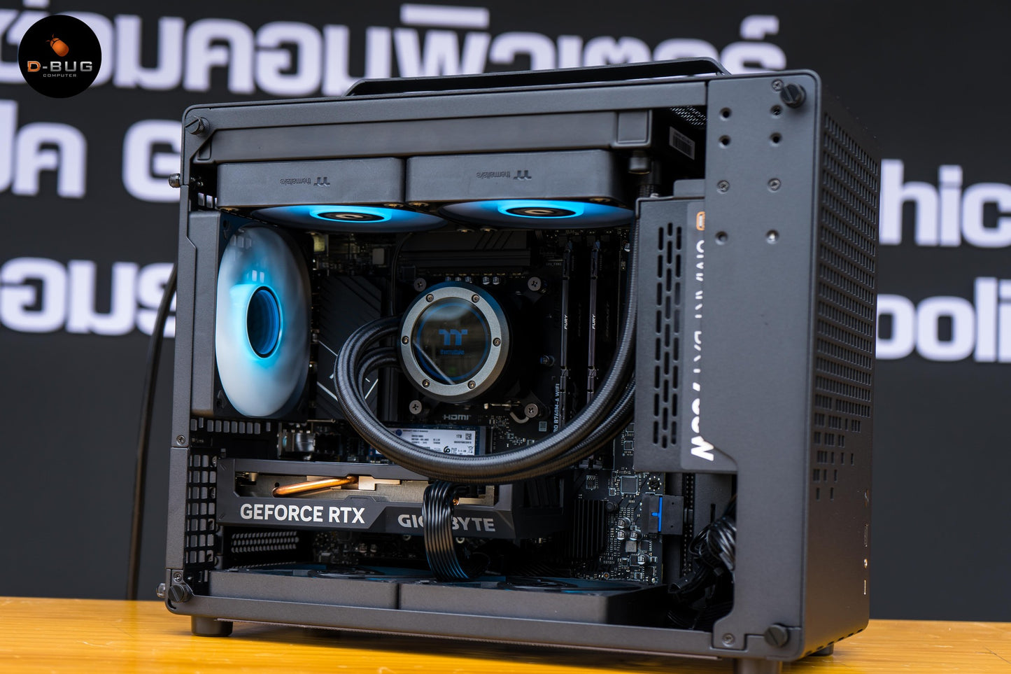Mozilla LV121 (คอมประกอบ) CPU INTEL I9-14900K / RTX4070 EAGLE SUPER ICE 12GB | DBUG670914 D-BUG COMPUTER