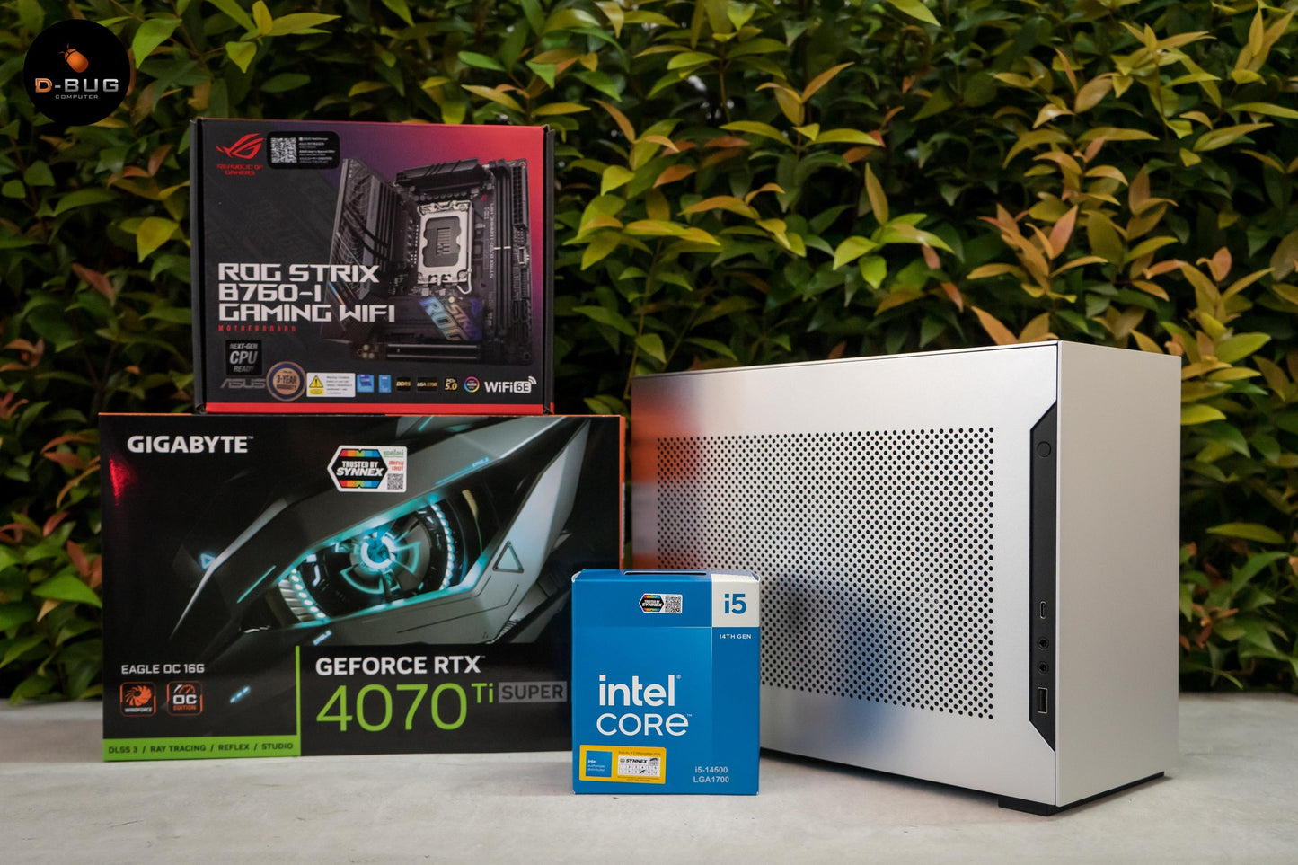 Mozilla LV124 (คอมประกอบ) CPU AMD Ryzen 9-7900 / RTX4070 SUPER Eagle ice OC 12GB | DBUG6709151 D-BUG COMPUTER