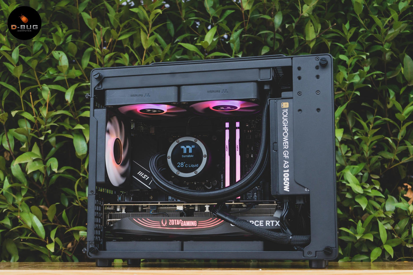 TREX LV15 (Mini-iTX) INTEL i7-14700 / ZOTAC GAMING GeForce RTX 4080 SUPER | DBUG671126 D-BUG COMPUTER