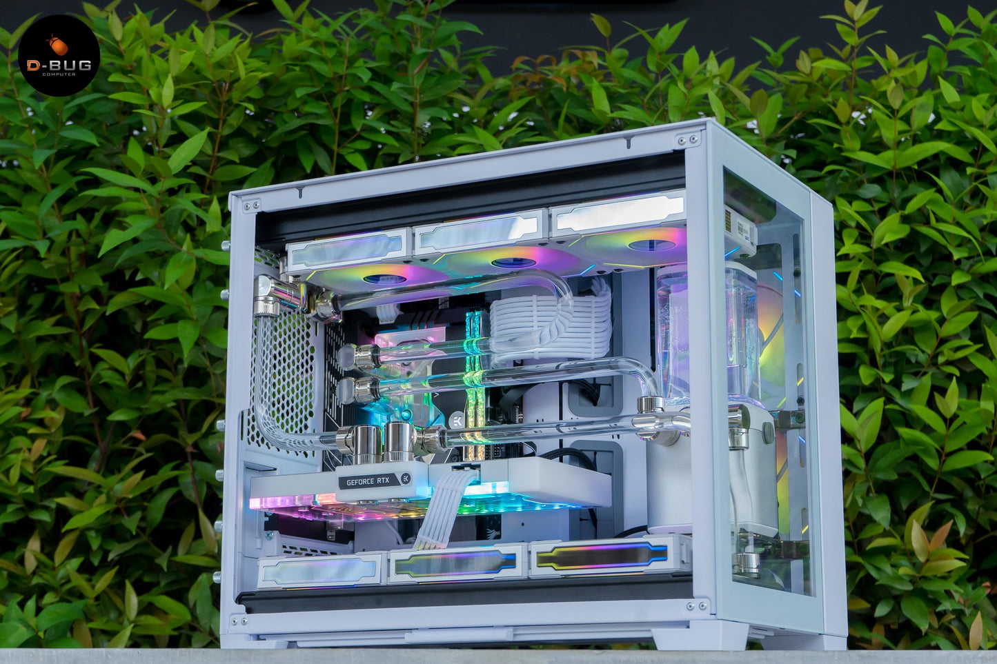 VIBRA LV19 (คอมระบบน้ำเปิด) INTEL i9-14900K / RTX 4090 OC 24GB GDDR6X OC EDITION | DBUG670828 (สำเนา) D-BUG COMPUTER