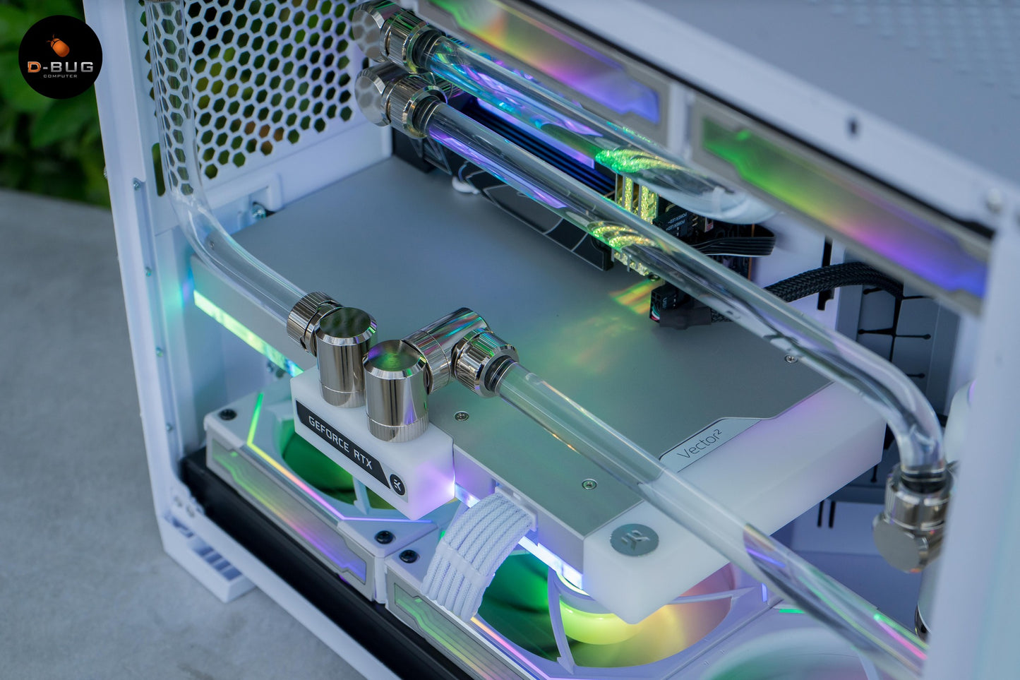 VIBRA LV19 (คอมระบบน้ำเปิด) INTEL i9-14900K / RTX 4090 OC 24GB GDDR6X OC EDITION | DBUG670828 (สำเนา) D-BUG COMPUTER