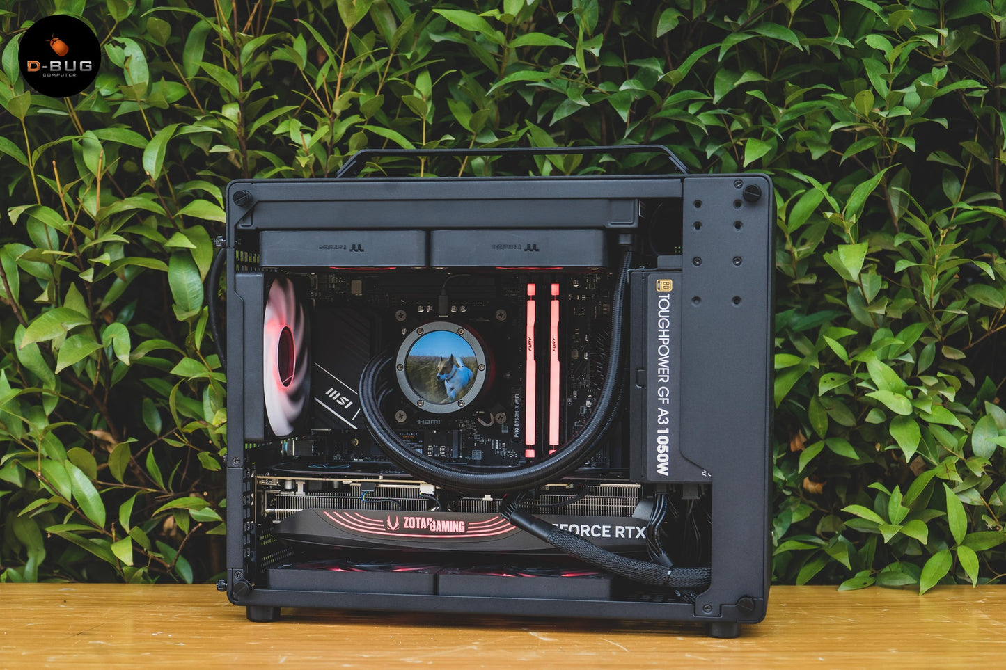 TREX LV15 (Mini-iTX) INTEL i7-14700 / ZOTAC GAMING GeForce RTX 4080 SUPER | DBUG671126 D-BUG COMPUTER