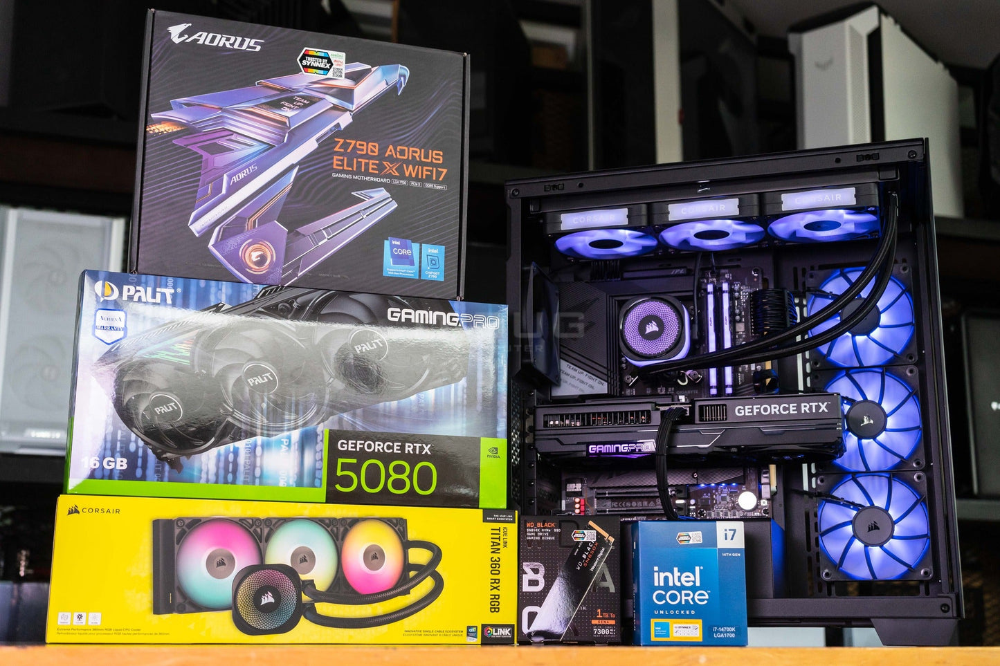 Mozilla LV152 (คอมประกอบ) CPU INTEL i7-14700K / PALIT RTX5080 GAMING PRO 16GB | DBUG680223 D-BUG COMPUTER