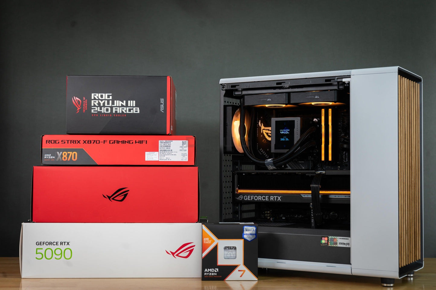 Mozilla LV199 (คอมประกอบ) CPU AMD RYZEN 7-9800X3D / RTX5090 ASTRAL OC 32GB | DBUG680815 D-BUG COMPUTER