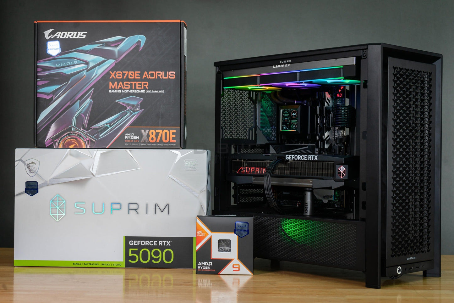 Mozilla LV203 (คอมประกอบ) CPU AMD RZYEN 9-9950X3D / RTX 5090 GAMING TRIO OC 32GB | DBUG680819 D-BUG COMPUTER