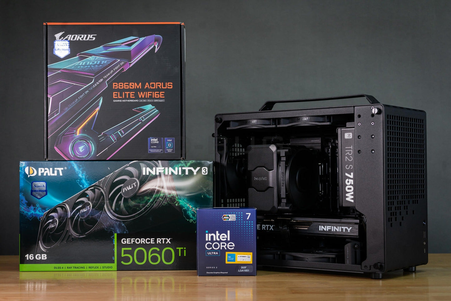 Mozilla LV204 (คอมประกอบ) CPU INTEL CORE ULTRA 7 265F / RTX 5060 Ti Infinity 3 16G GDDR7 | DBUG6808191 D-BUG COMPUTER