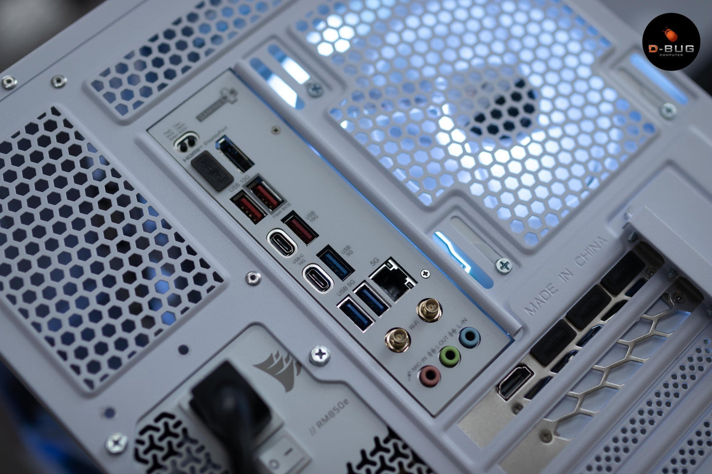 Mozilla LV206 (คอมประกอบ) CPU AMD RYZEN7-9700X / RTX 5060 TI EX WHITE - 8GB GDDR7 | DBUG6808241 D-BUG COMPUTER