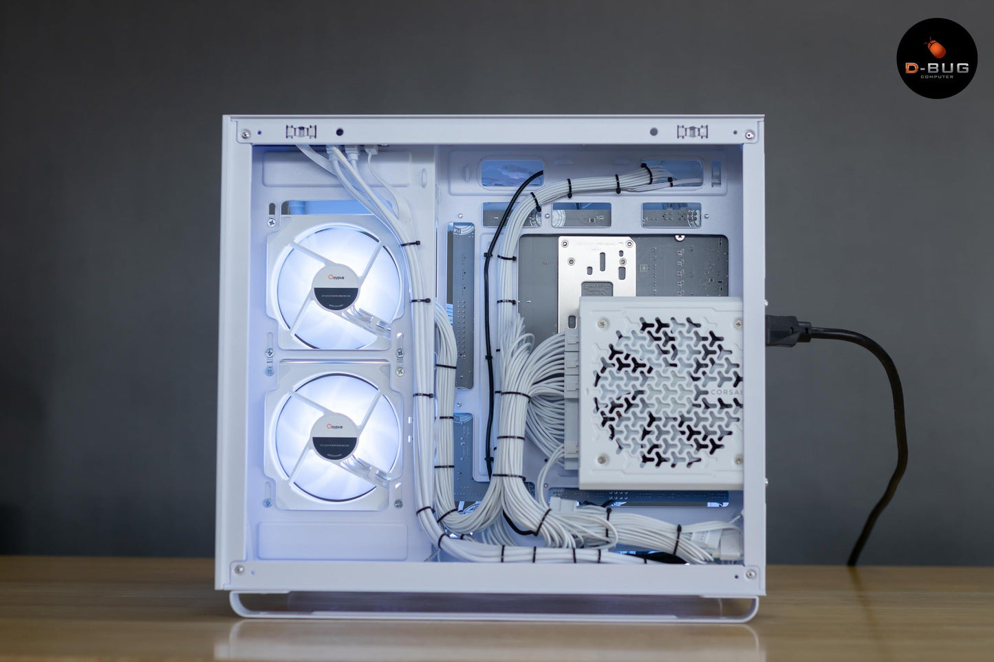 Mozilla LV206 (คอมประกอบ) CPU AMD RYZEN7-9700X / RTX 5060 TI EX WHITE - 8GB GDDR7 | DBUG6808241 D-BUG COMPUTER