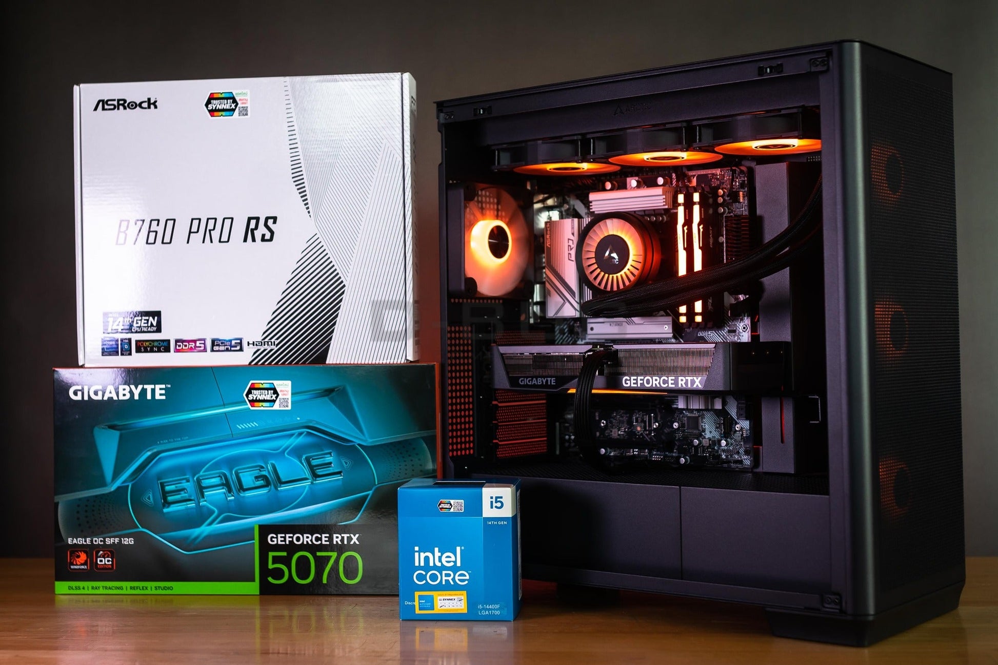 Mozilla LV226 (คอมประกอบ) CPU CORE I5-14400F /  RTX 5070 EAGLE OC SFF 12GB | DBUG681018 D-BUG COMPUTER