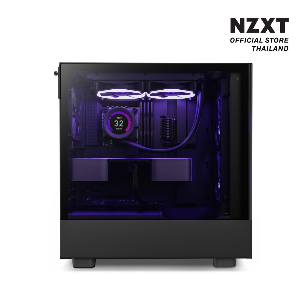 NZXT CASE H5 Elite - White / Black D-BUG COMPUTER