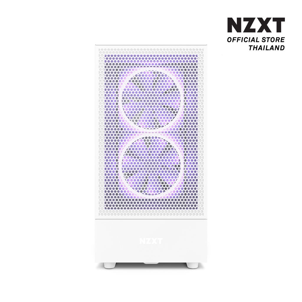 NZXT CASE H5 Flow - White / Black D-BUG COMPUTER