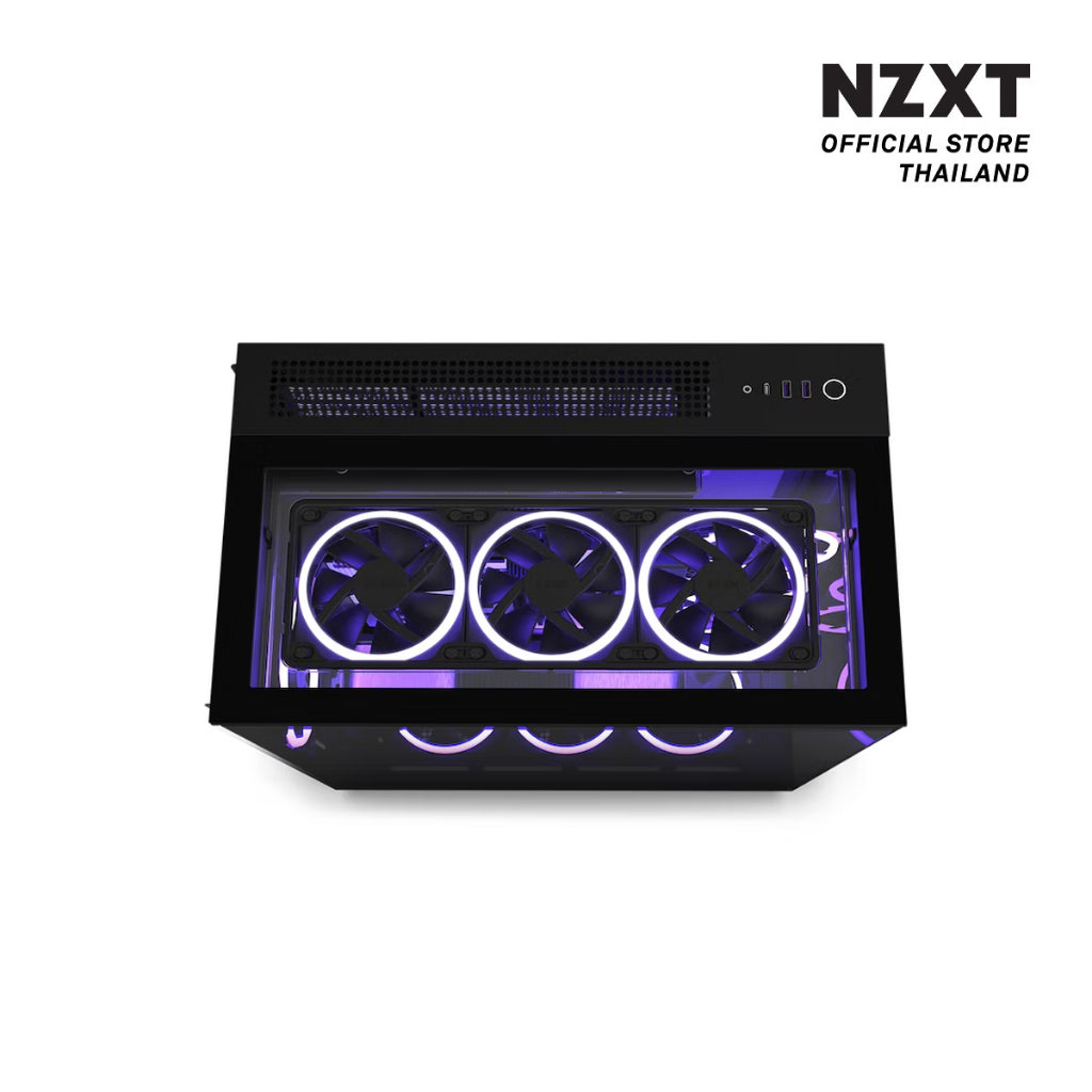 NZXT CASE H9 ELITE BLACK : CM-H91EB-01 D-BUG COMPUTER