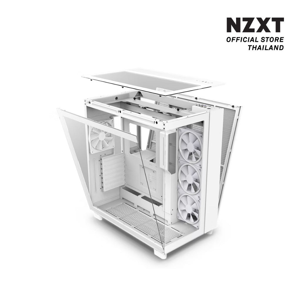 NZXT CASE H9 ELITE WHITE : CM-H91EW-01 D-BUG COMPUTER