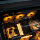 VIBRA LV9 (คอมระบบน้ำเปิด) INTEL i9-14900K GEN14/RTX4090 GAMING OC 24GB | DBUG670201 D-BUG COMPUTER