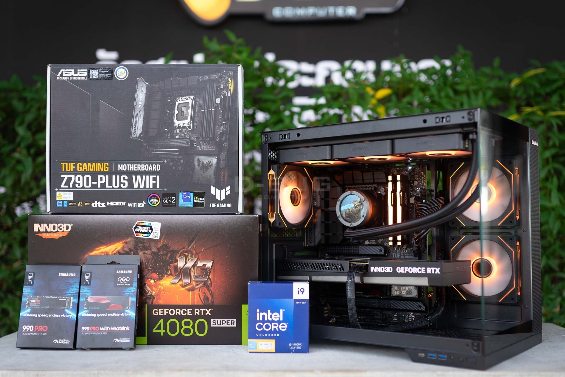 Mozilla LV161 (คอมประกอบ) CPU INTEL i9-14900K  / RTX 4080 SUPER X3 16GB GDDDREX | DBUG680403 D-BUG COMPUTER