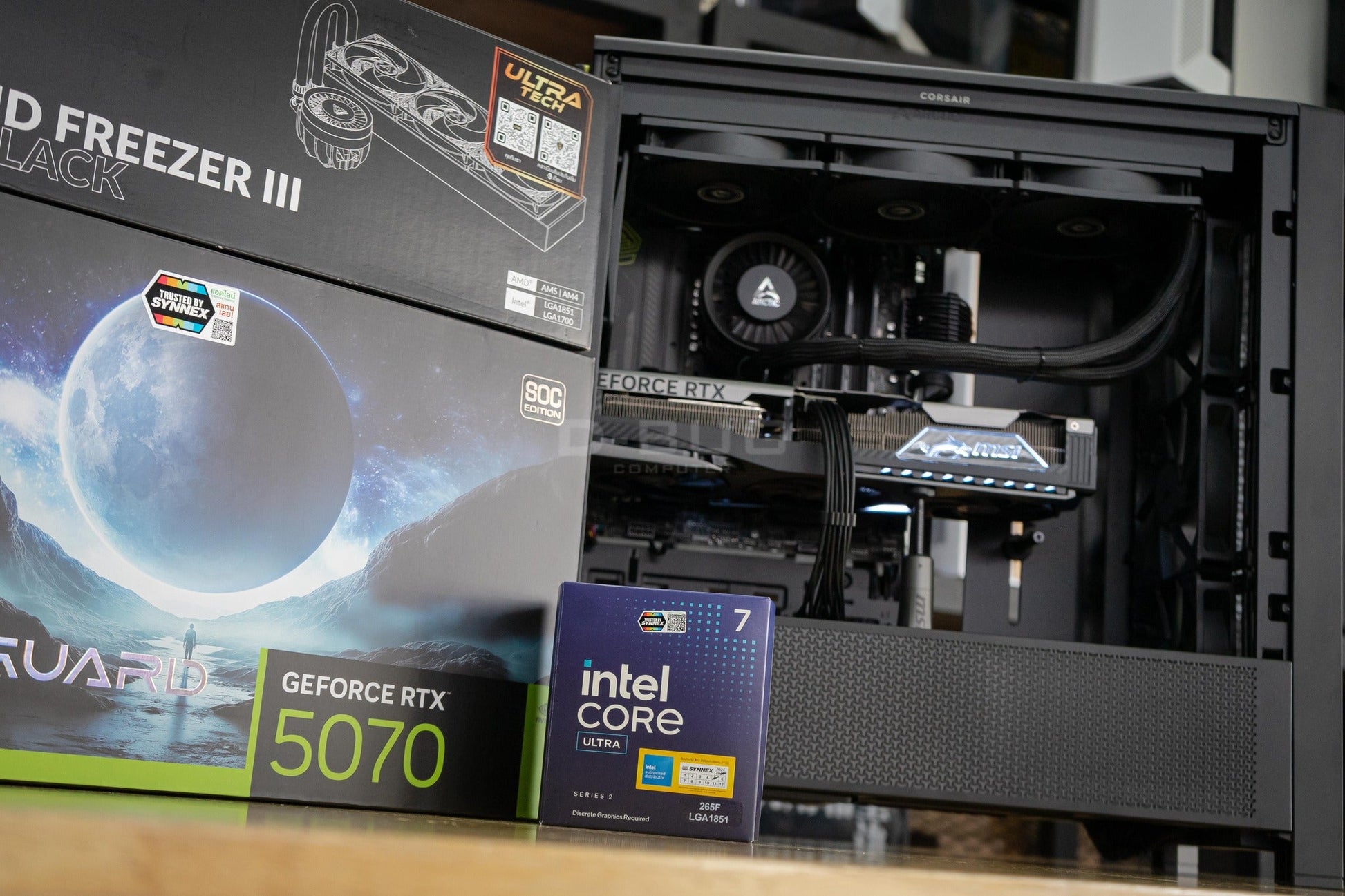 Mozilla LV170(คอมประกอบ) CPU INTEL CORE ULTRA 7-265F / RTX5070 VENTUS X2 12GB    | DBUG680503 D-BUG COMPUTER