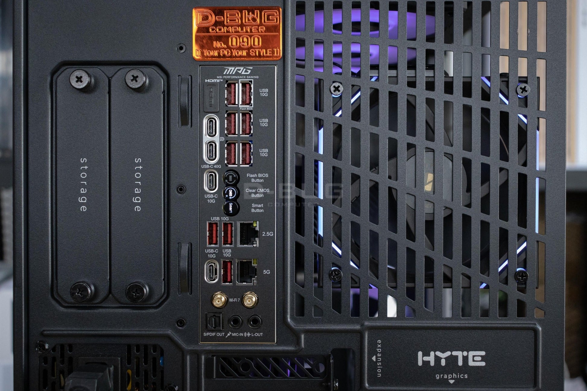 Mozilla LV169(คอมประกอบ) CPU AMD RYZEN7-9800X3D / RTX 5070 1-CLICK OC  12GB GDDR7 | DBUG680411 D-BUG COMPUTER