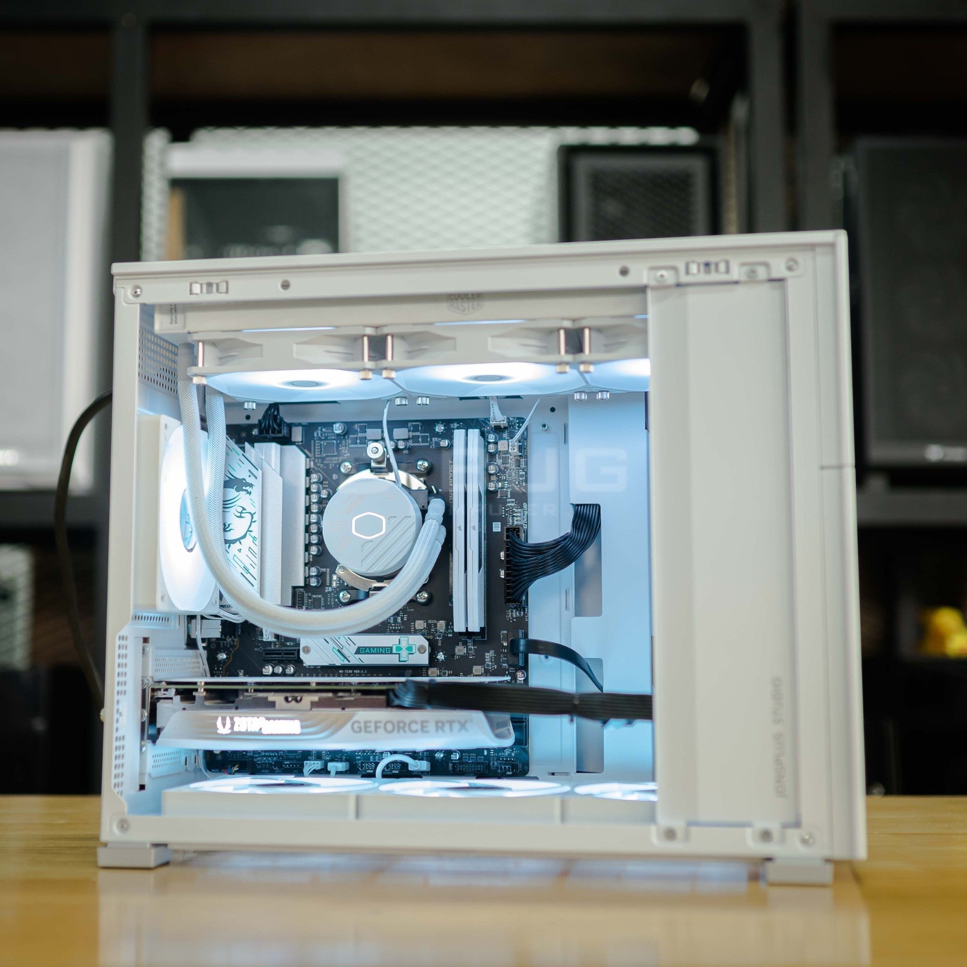 Mozilla LV178 (คอมประกอบ) CPU AMD RYZEN-9  9900X / RTX4060TI 8GB WHITE | DBUG680620 D-BUG COMPUTER