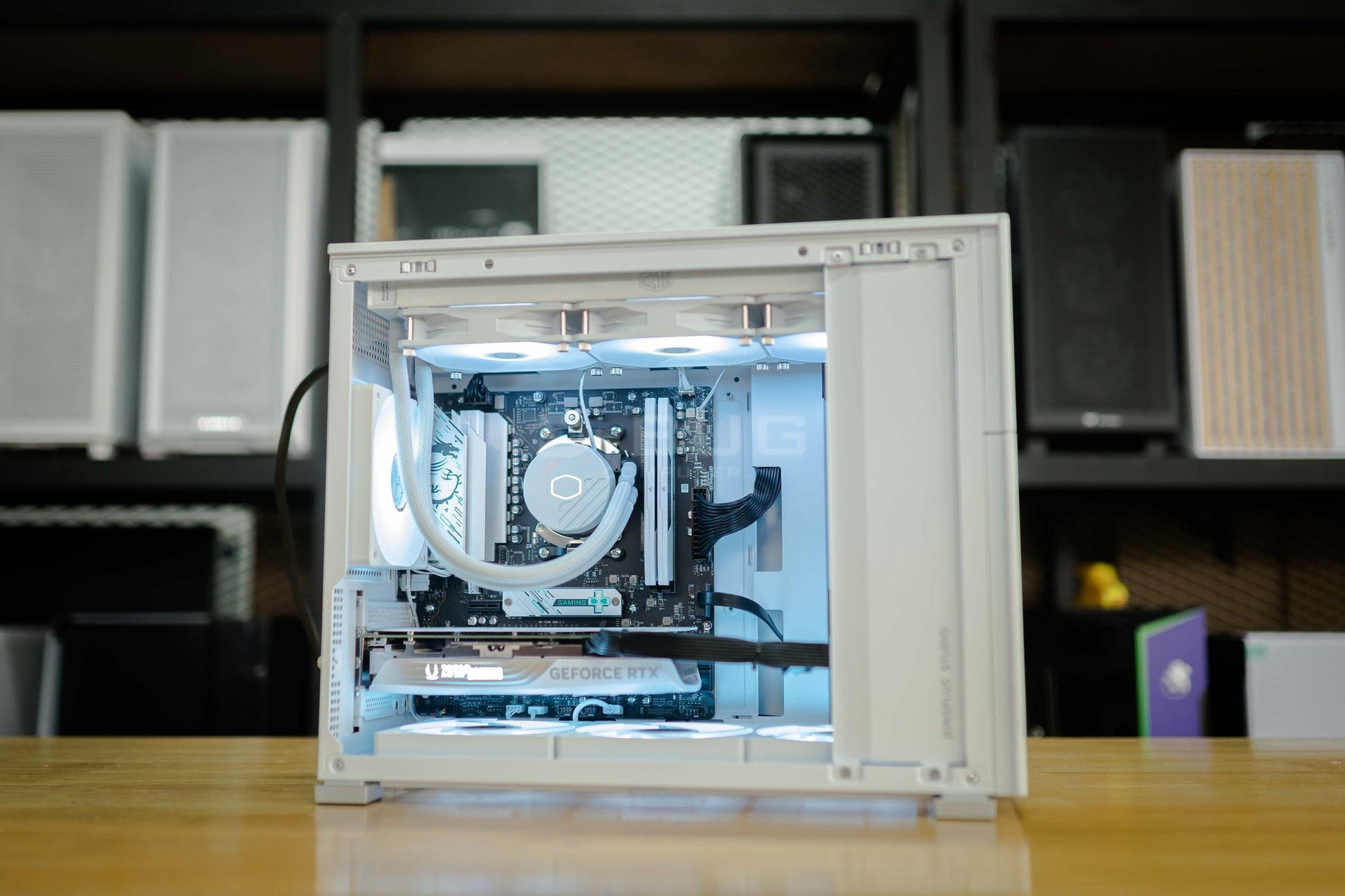 Mozilla LV178 (คอมประกอบ) CPU AMD RYZEN-9  9900X / RTX4060TI 8GB WHITE | DBUG680620 D-BUG COMPUTER