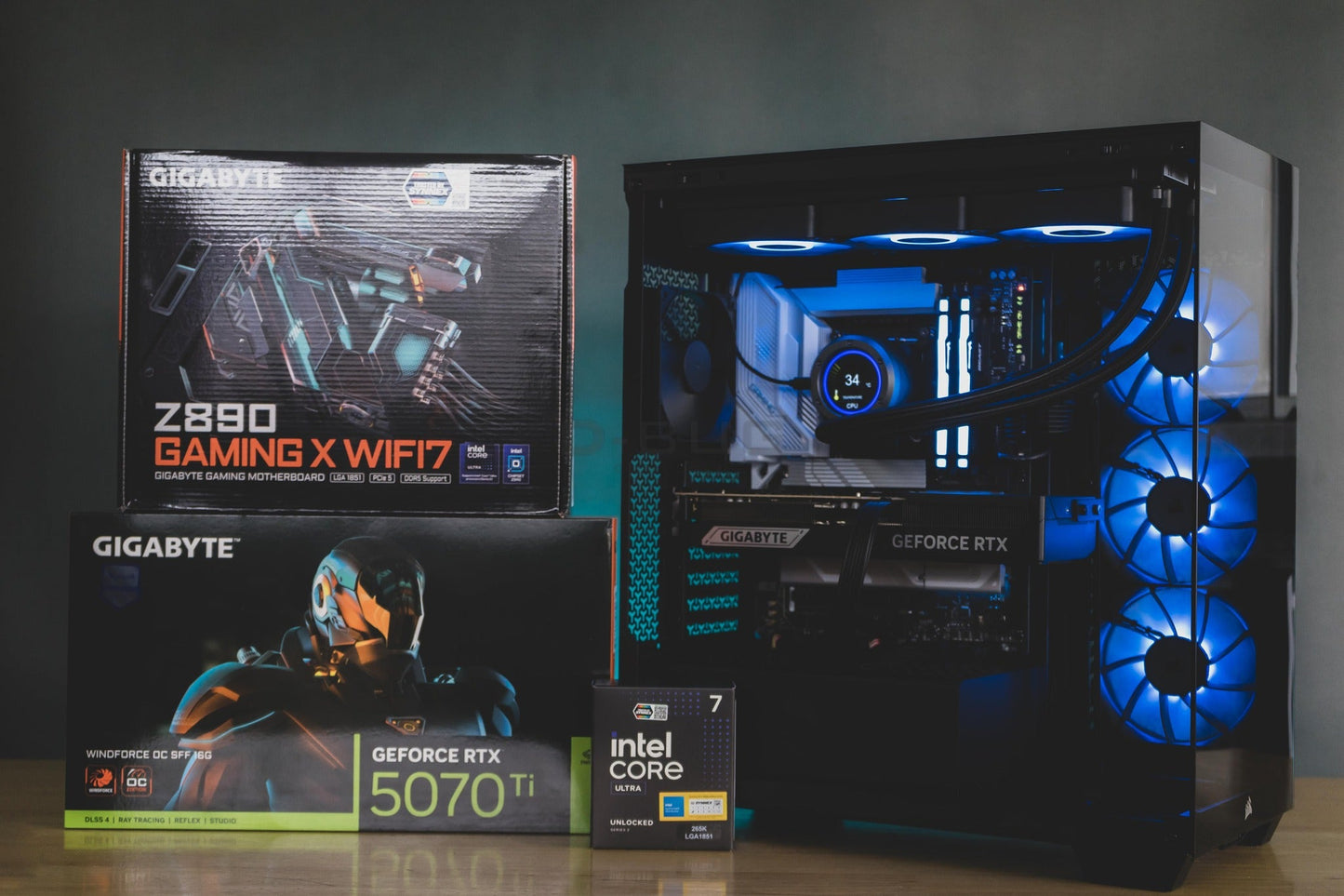 Mozilla LV185 (คอมประกอบ) CPU  Intel Ultra7 265K /  RTX5070 TI WFOC SFF 16GB | DBUG680726 D-BUG COMPUTER