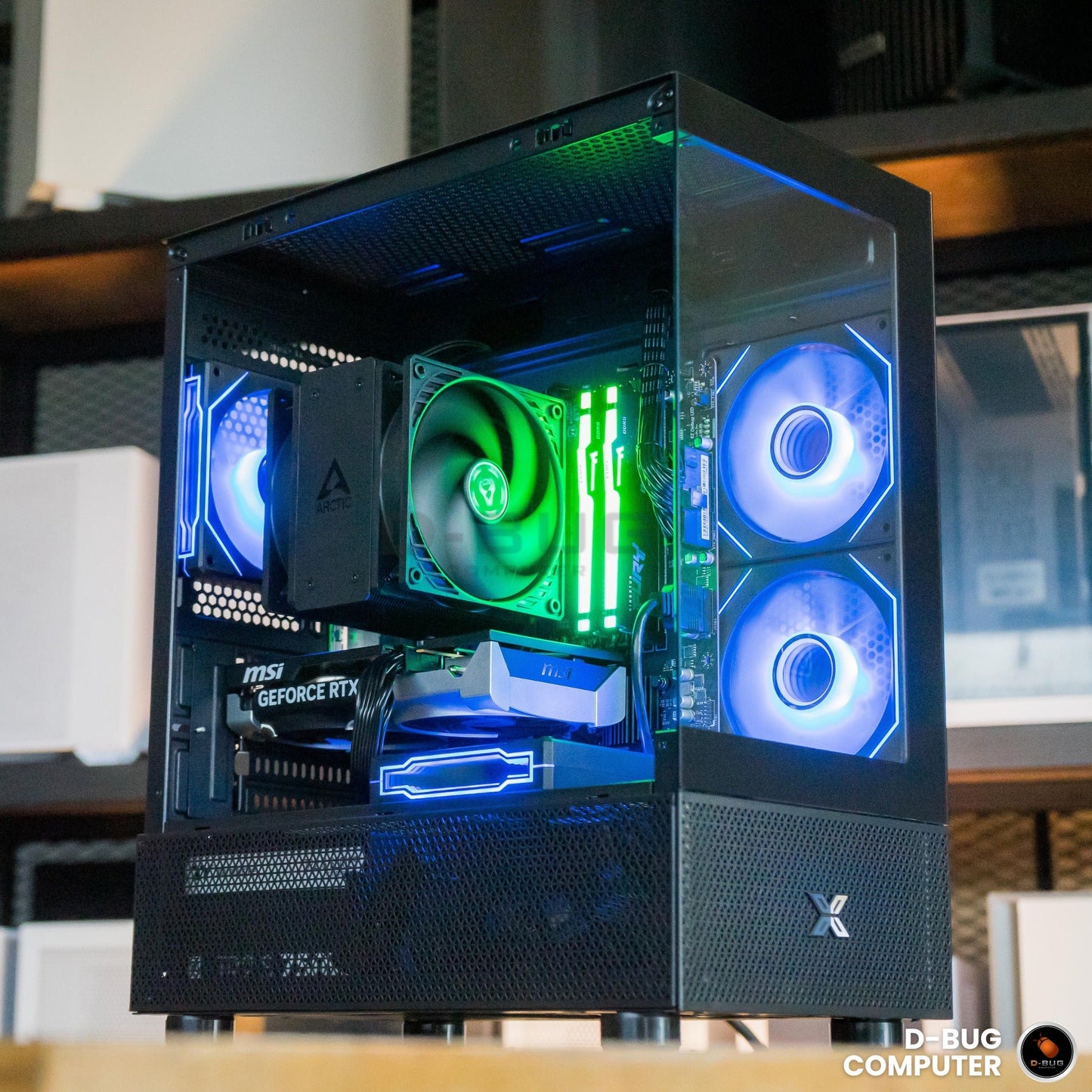 Mozilla LV189  (คอมประกอบ) CPU Core i5-14500 GEN14 /  RTX 5060 8GB  | DBUG680731 D-BUG COMPUTER