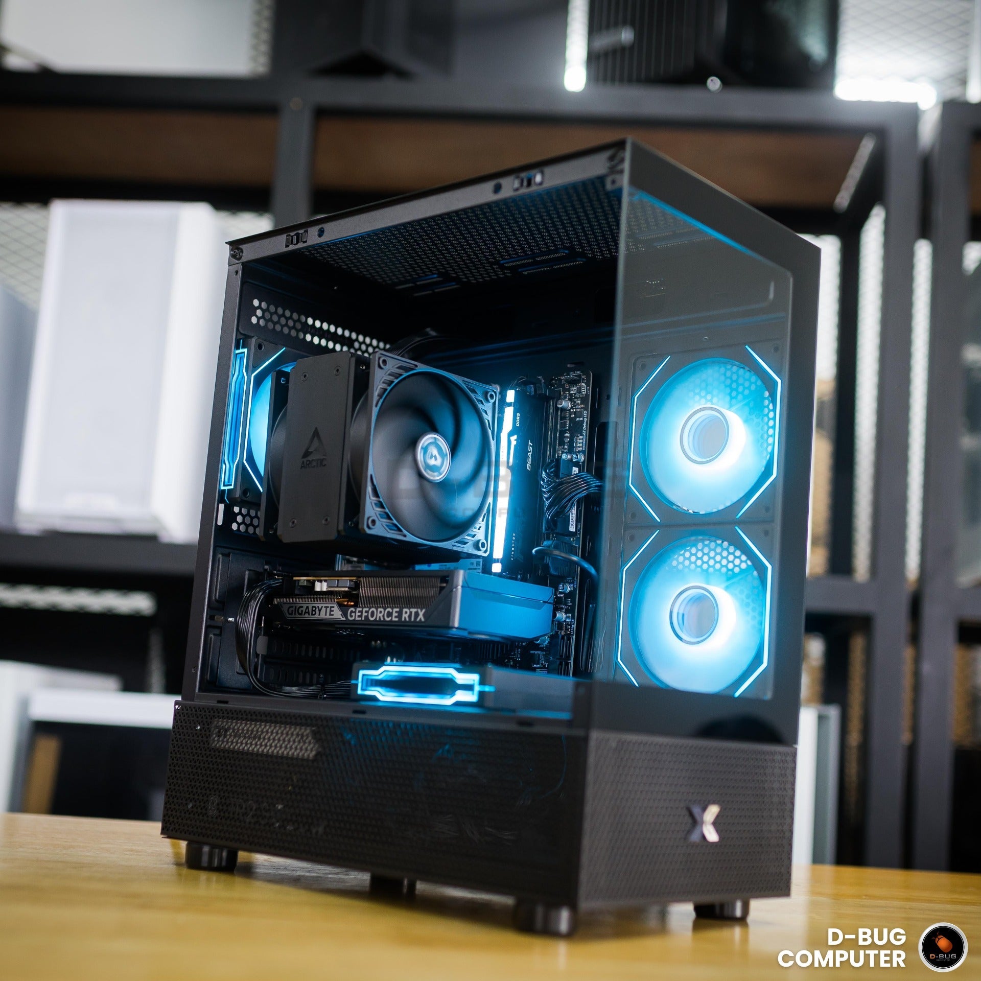 Mozilla LV187  (คอมประกอบ) CPU  CORE i5-13400F /  RTX5060 8GB | DBUG680730 D-BUG COMPUTER