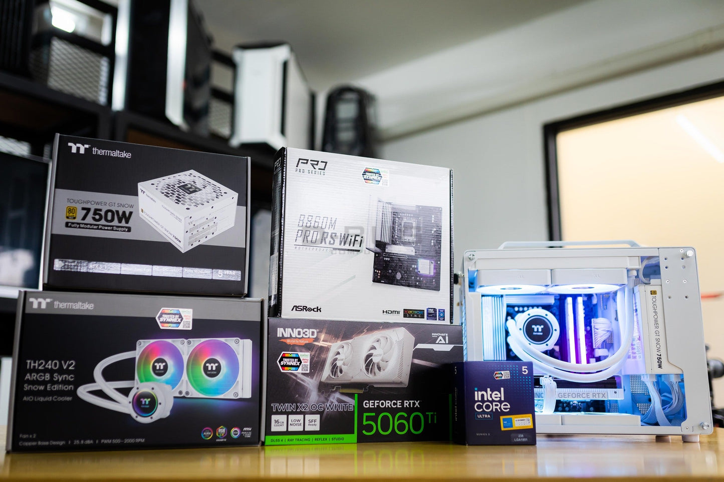 Mozilla LV188  (คอมประกอบ) CPU  CORE Ultra 5-235 /  RTX5060 Ti OC WHITE 16GB | DBUG6807301 D-BUG COMPUTER