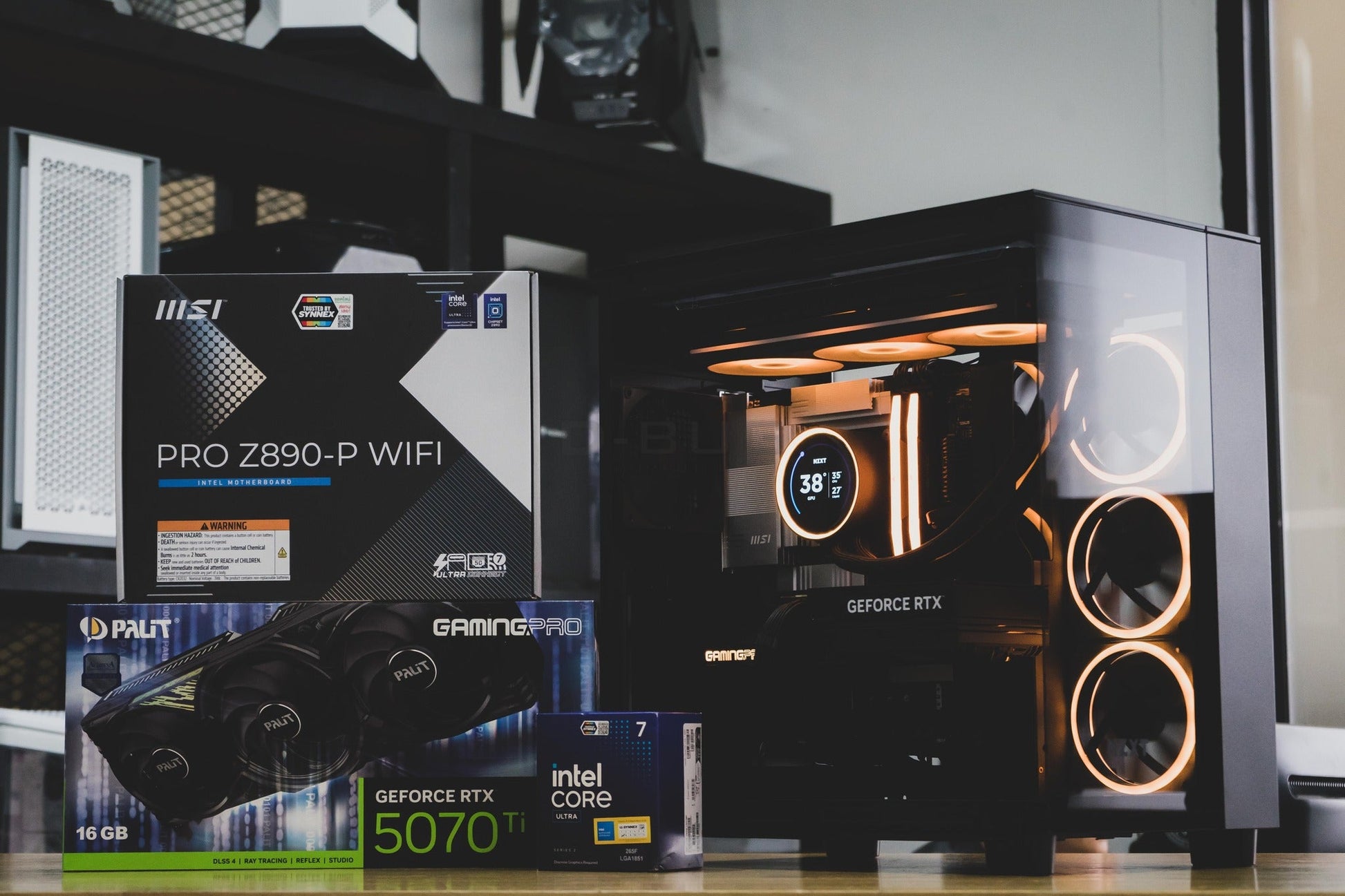 Mozilla LV191  (คอมประกอบ) CPU Core ULTRA 7-265F / RTX 5070 TI GAMING PRO - 16GB GDDR7  | DBUG6807312 D-BUG COMPUTER