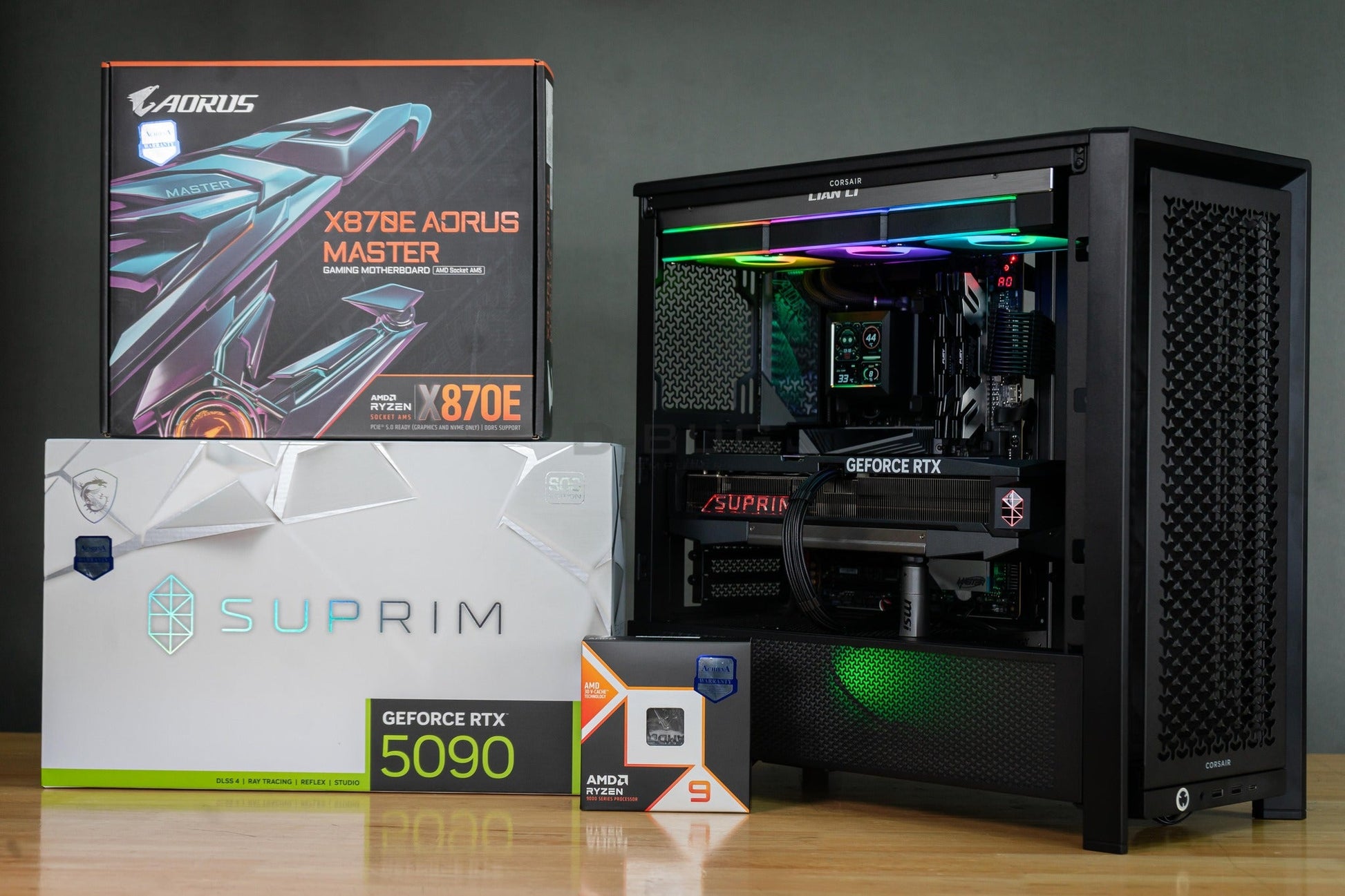 Mozilla LV203 (คอมประกอบ) CPU AMD RZYEN 9-9950X3D  /  RTX 5090 GAMING TRIO OC 32GB | DBUG680819 D-BUG COMPUTER