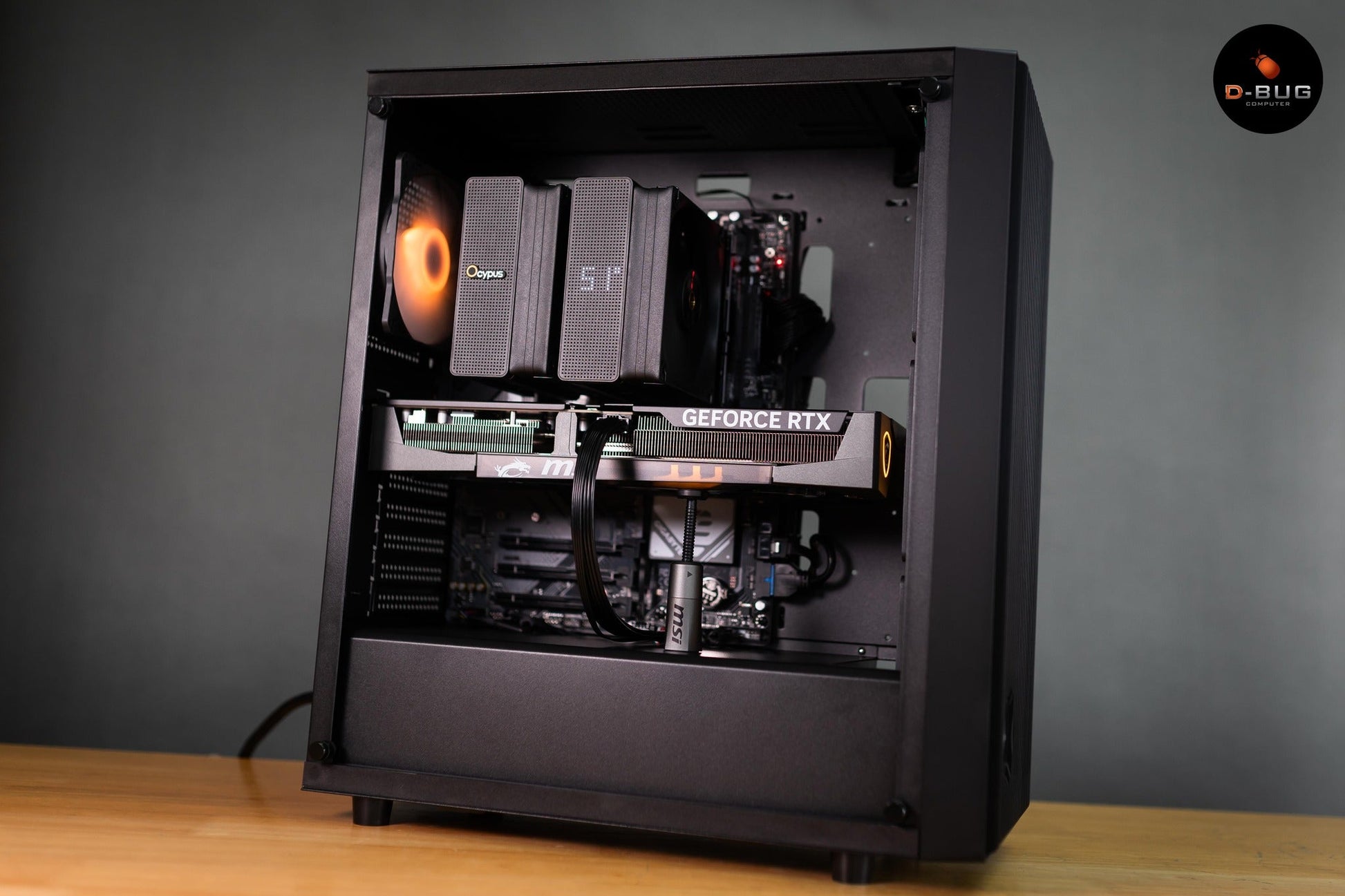 Mozilla LV207 (คอมประกอบ) CPU AMD RYZEN 9-7900 / RTX5070 TI GAMING TRIO OC 16GB | DBUG680826 D-BUG COMPUTER