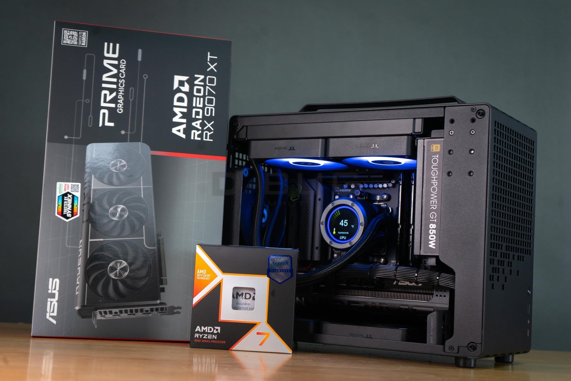 Mozilla LV210 (คอมประกอบ) CPU AMD RYZEN7-9800x3d    / RX 9070 XT 16GB GDDR6    | DBUG680901 D-BUG COMPUTER