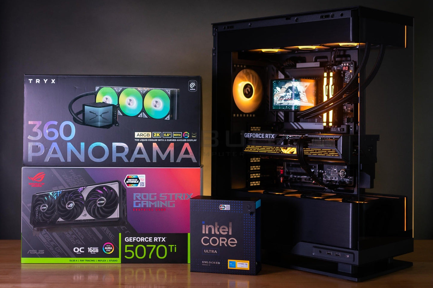 Mozilla LV220 (คอมประกอบ) CPU INTEL CORE Ultra 9-285K  /  RTX 5070 TI 16GB  | DBUG681004 D-BUG COMPUTER