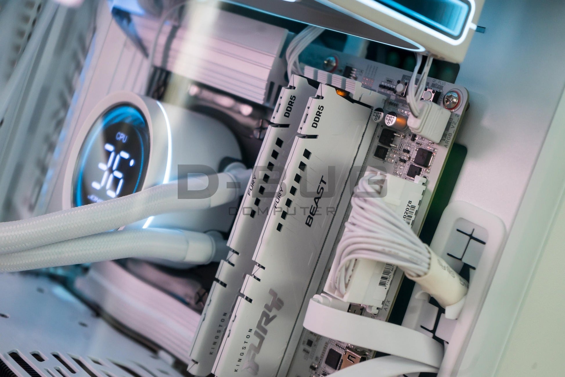 Mozilla LV239(คอมประกอบ) CPU INTEL CORE ULTRA 5-225F /  RTX 5060 DUAL WHITE OC - 8GB GDDR7 | DBUG690319 D-BUG COMPUTER