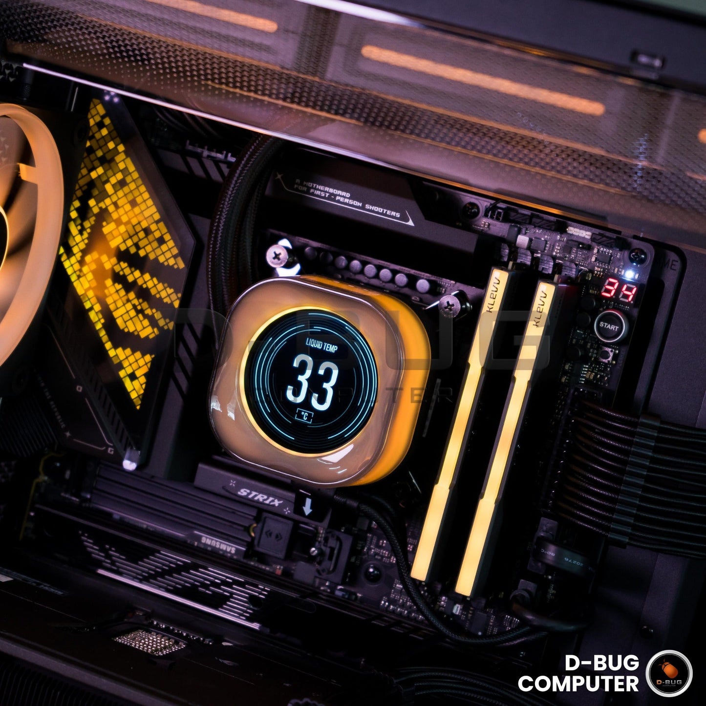 Mozilla LV240(คอมประกอบ) CPU INTEL Core Ultra 9-285K /  RTX5080 Astral Gaming OC 16GB | DBUG690325 D-BUG COMPUTER