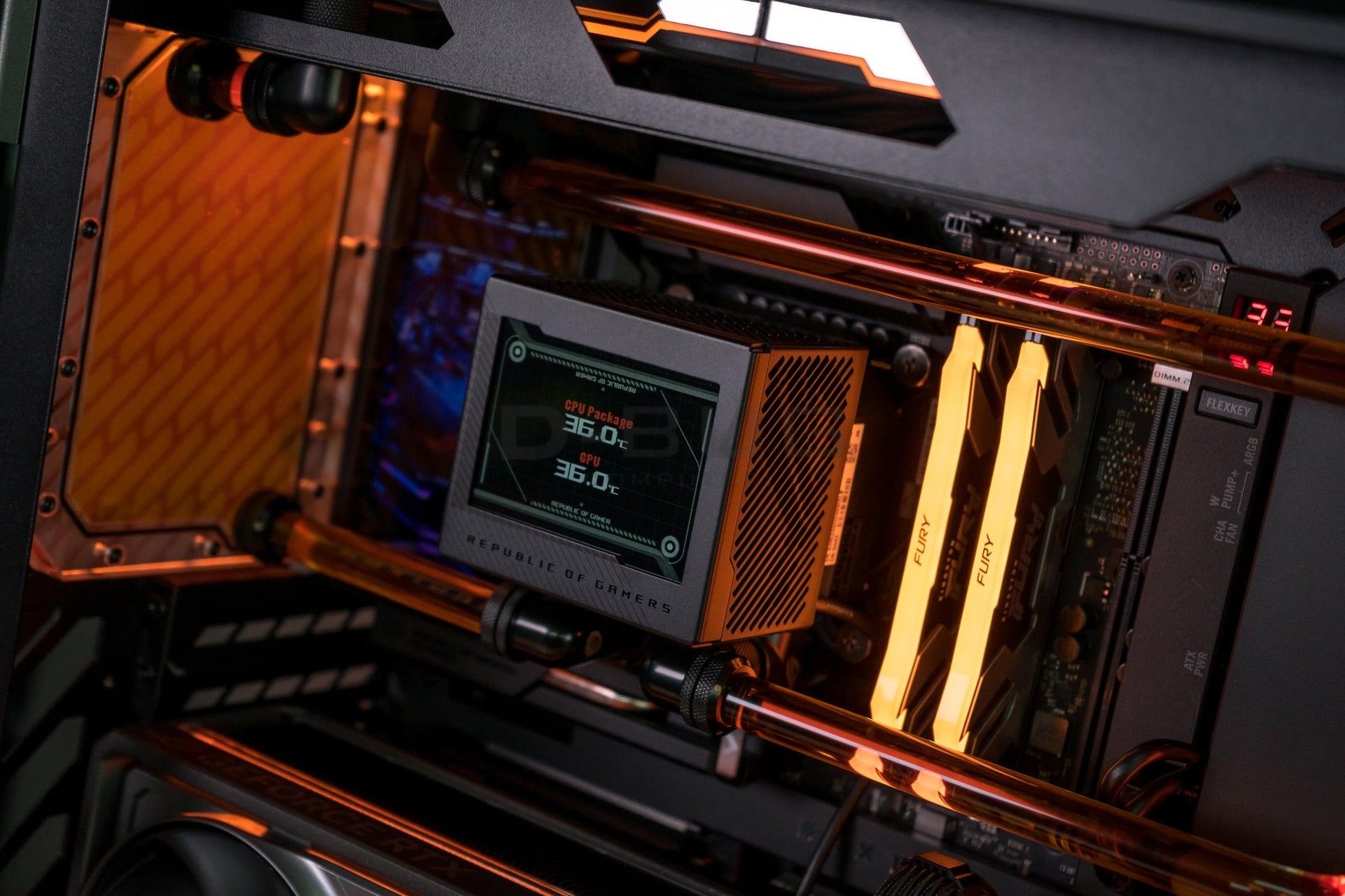 VIBRA LV22 (คอระบบน้ำเปิด) INTEL CORE ULTRA 9-285K  / RTX5090 ASTRAL OC 32GB | DBUG690401 D-BUG COMPUTER