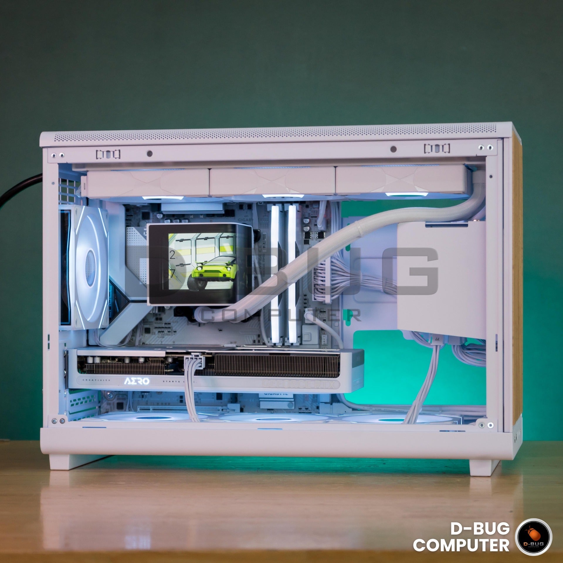 Mozilla LV246(คอมประกอบ) CPU  AMD RYZEN 7 7800X3D / RTX5060TI AERO OC 16GB WHITE 3 FAN | DBUG6903311 D-BUG COMPUTER