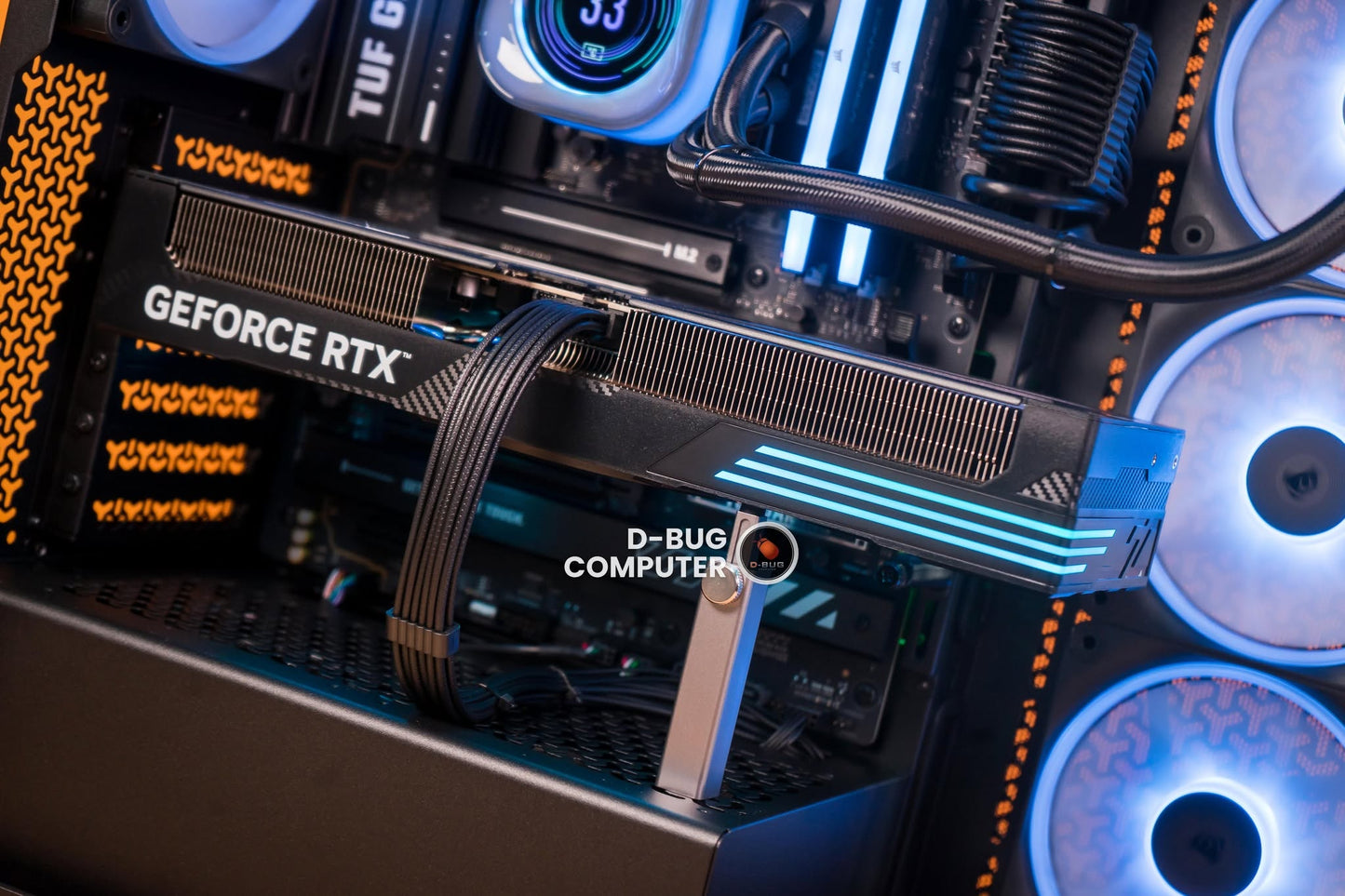 Mozilla LV256(คอมประกอบ) CPU AMD RYZEN7-9800X3D / RTX 5070 TI EX GAMER 1-CLICK OC 16GB | DBUG690810 D-BUG COMPUTER