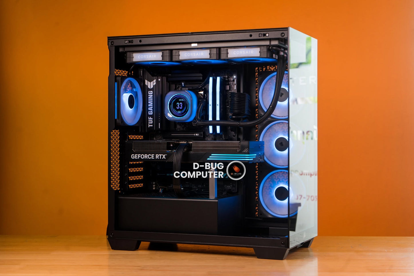 Mozilla LV256(คอมประกอบ) CPU AMD RYZEN7-9800X3D / RTX 5070 TI EX GAMER 1-CLICK OC 16GB | DBUG690810 D-BUG COMPUTER