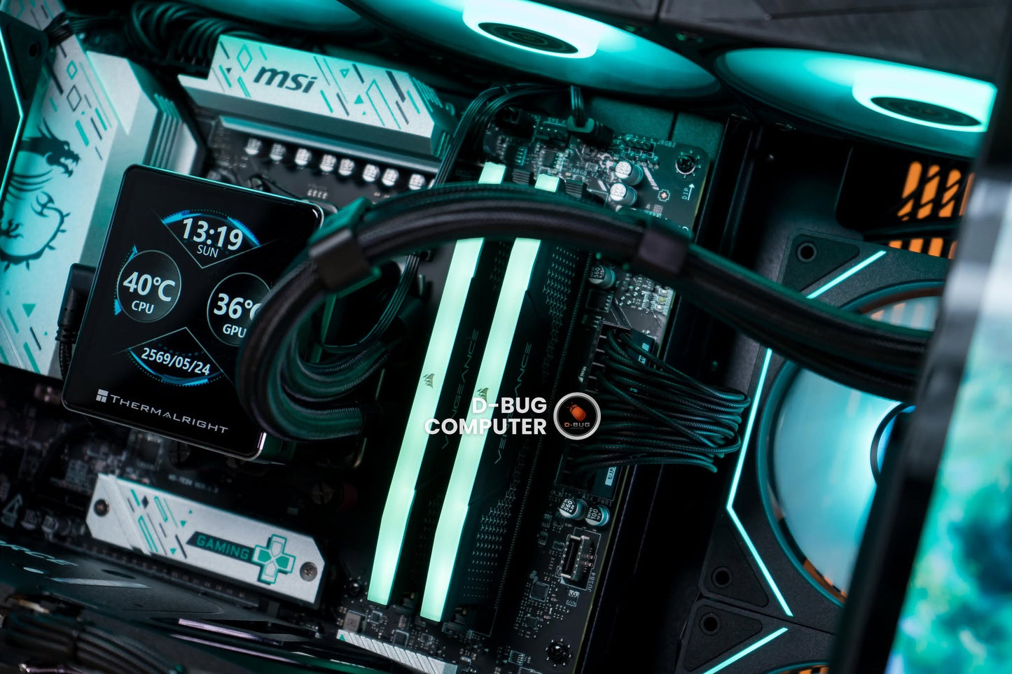Mozilla LV260(คอมประกอบ) CPU AMD RYZEN 5 7500F / RTX 5060 TI 8G SHADOW 2X OC PLUS - 8GB GDDR7 | DBUG690814 D-BUG COMPUTER