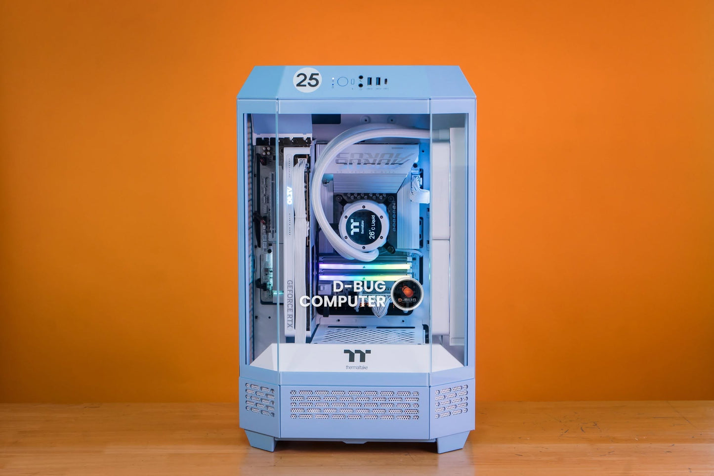 Mozilla LV262(คอมประกอบ) CPU INTEL CORE ULTRA 5 225F / RTX 5060 AERO OC - 8GB GDDR7 | DBUG690816 D-BUG COMPUTER